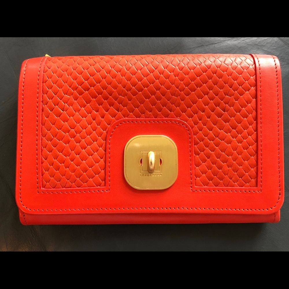 Authentic Longchamp Gatsby French wallet